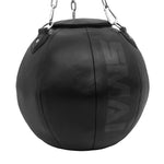 Close up shot of texture and SMAI logo black on black Wrecking Ball