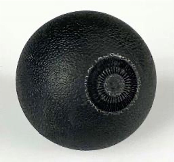 black massage ball lacrosse ball style