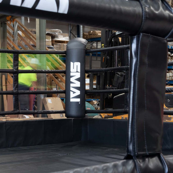 Boxing Ring Corner Pads - Black ring