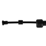 black plastic skipping rope adjustable length