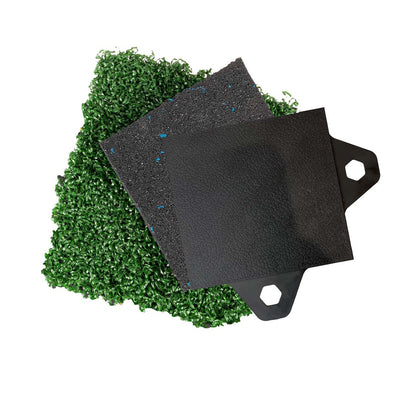 Fitness flooring sample pack