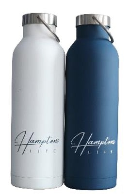 Hamptons - Water Bottle - 600ml stainless steel insulated