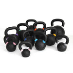 Cast Iron Kettlebell Set 56kg with Storage Rack