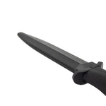 blade detail of training dagger plastic dual edge style side
