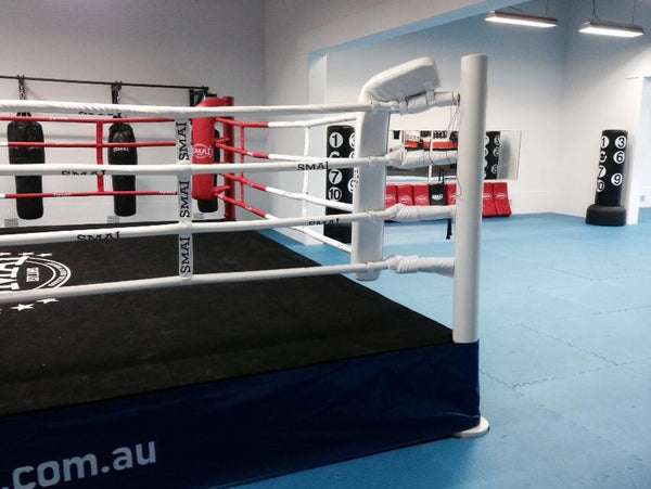 5m Competition boxing ring in a boxing gym