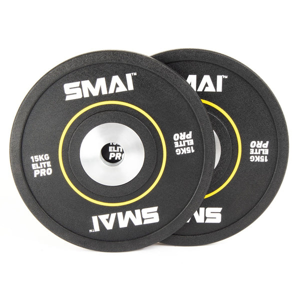 Elite Pro 15kg bumper plates