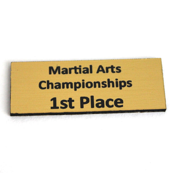 Trophy Name Plate 1st, trophy, martial arts trophy, trophy martial arts, trophy martial art