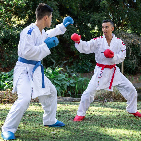 WKF Approved Belt 2 People Sparring