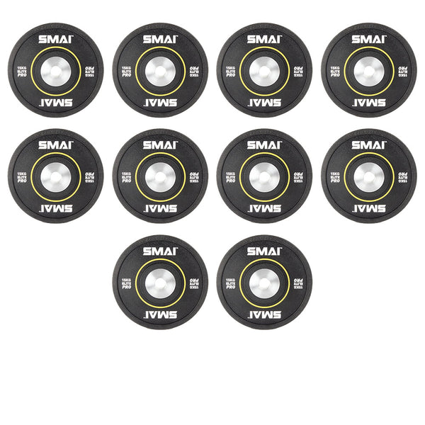 Elite Pro 15kg bumper Set of 5 pairs
