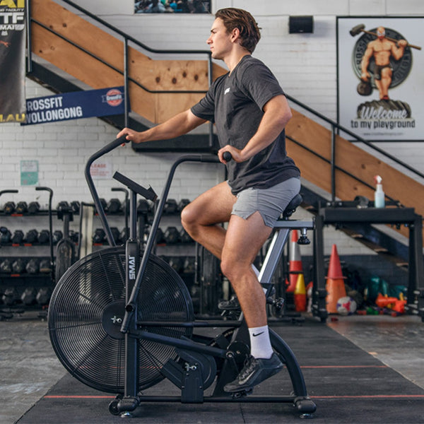 Man on Airfit 2.0 Bike