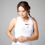 Junna Tsukii wearing SMAI WKF Approved Female Body Guard 2
