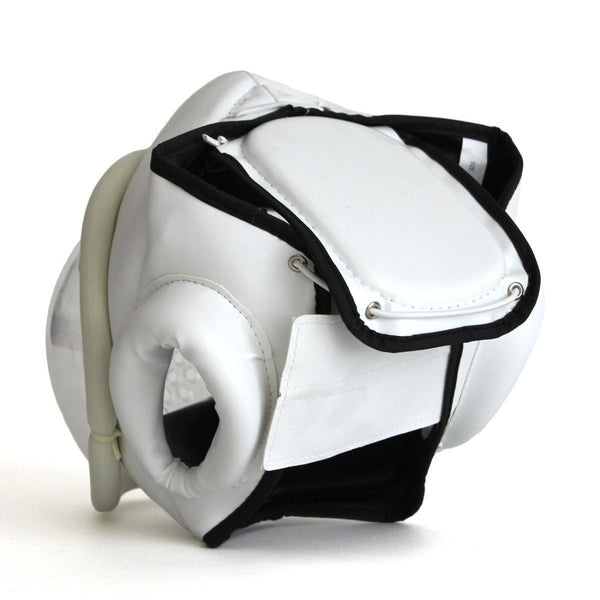 Head Guard - PU Prospec White Back View