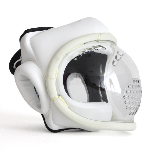 Head Guard - PU Prospec White Side View