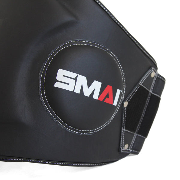 Elite85 Muay Thai Belly Pad Close up of side Target