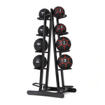 Commercial Medicine Ball Set 48kg with Storage Rack