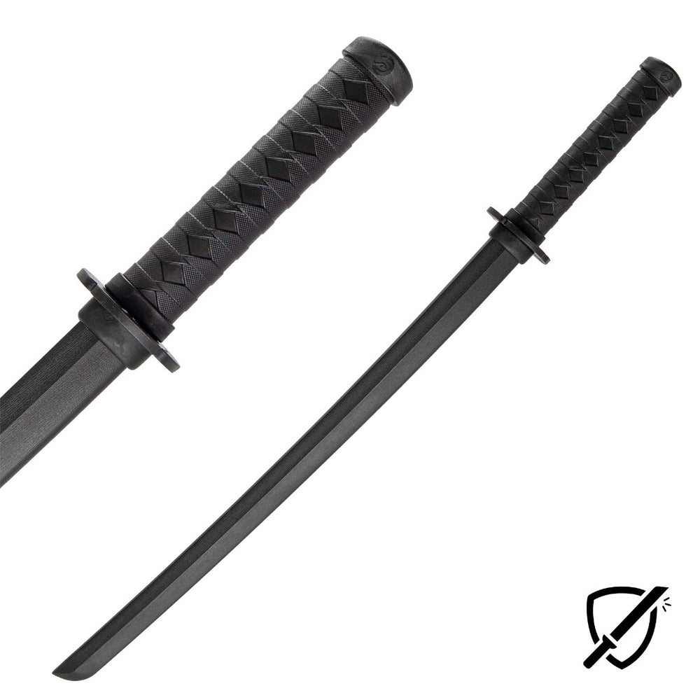 Bokken - 83cm / Black - Unbreakable Poly Propylene unbreakable