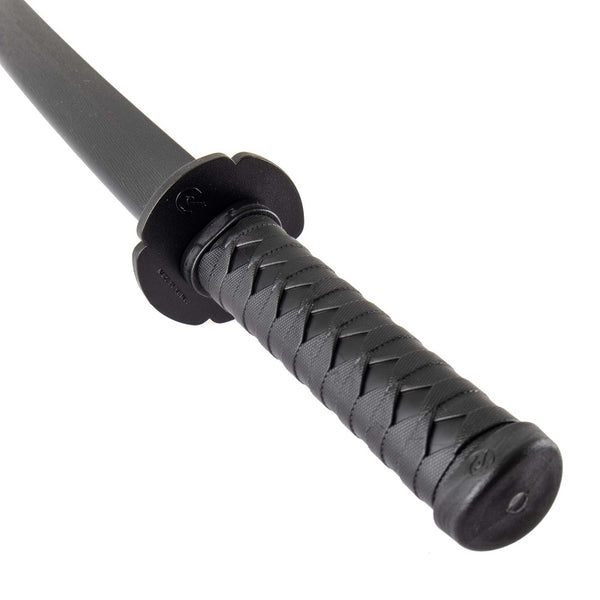 Bokken - 83cm / Black - Unbreakable Poly Propylene unbreakable handle close up