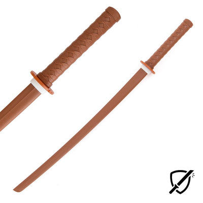 Bokken - 97cm / Brown - Unbreakable Poly Propylene unbreakable