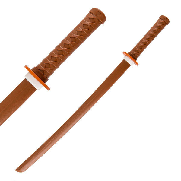 Bokken - 83cm / Brown - Unbreakable Poly Propylene unbreakable  full length