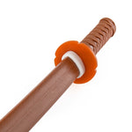 Bokken - 83cm / Brown - Unbreakable Poly Propylene unbreakable  handle 2