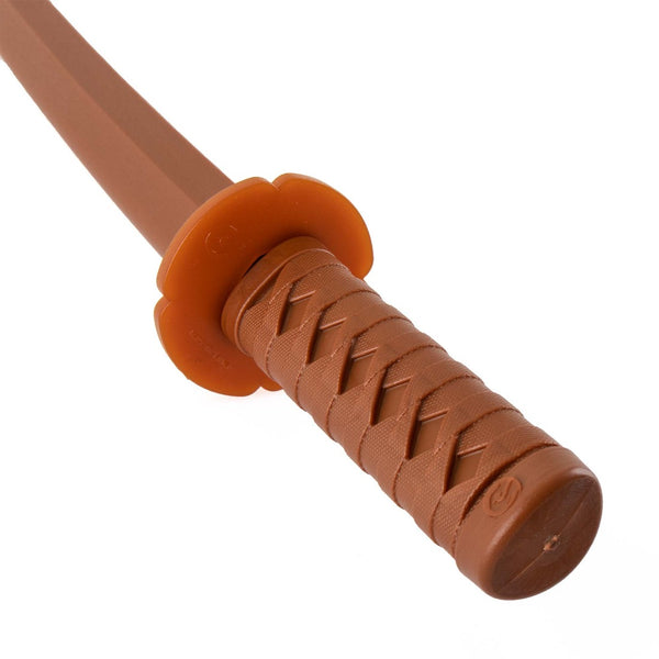 martial arts bokken sword plastic PP Poly Propylene unbreakable Close up of handle