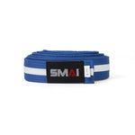 Martial Arts Belt - White Stripe Blue
