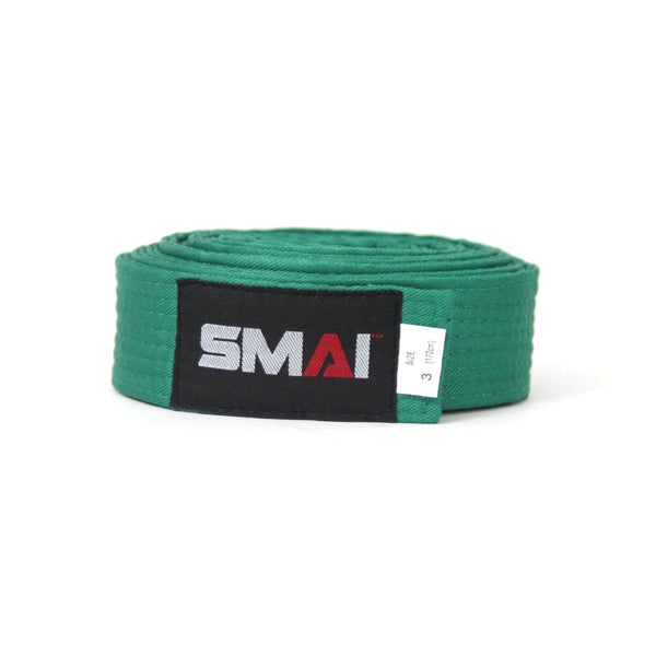 Martial Arts Belt Single Colour Green