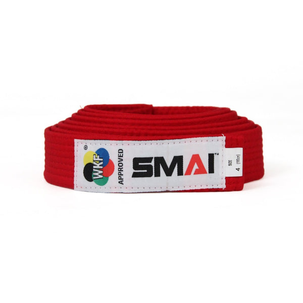 WKF Approved Belt Red