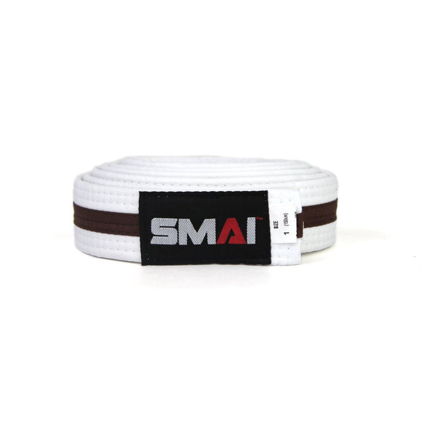 Martial Arts Belt - Coloured Stripe Orange