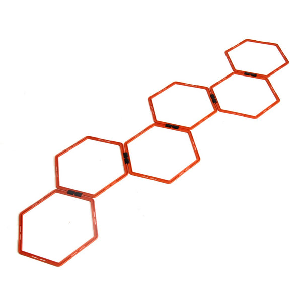 Orange SMAI Agility Ladder Hex Set