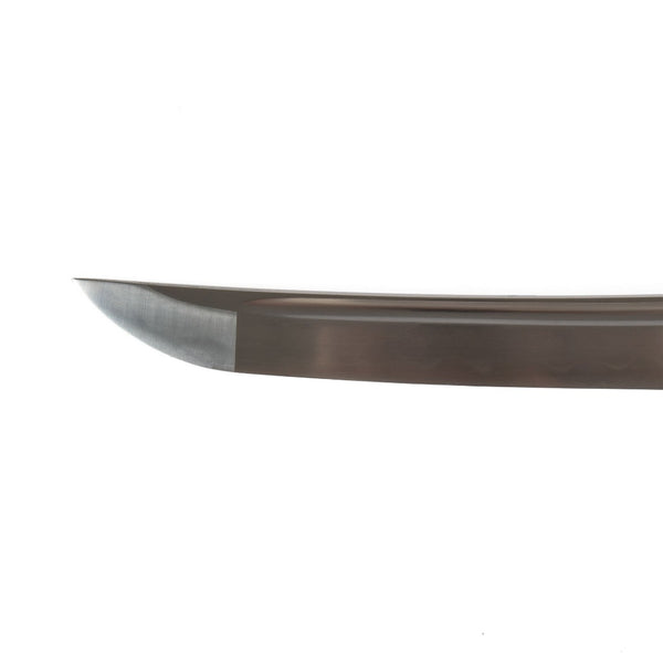 Tanto - High Carbon Black Close up of tip
