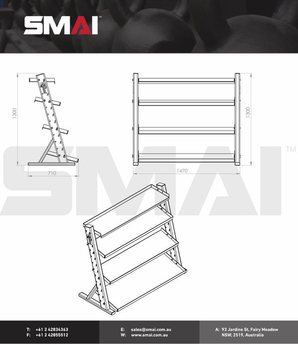 Storage Rack - Hybrid Measurements