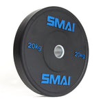 HD Bumper Plates (Pair) - 20kg side view
