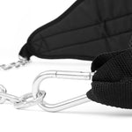 Dipping Belt Close up of Carabiner with Chain 