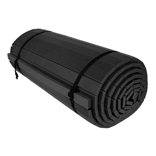 Dollamur - Flexi Connect Flooring Roll - Black Rolled Up