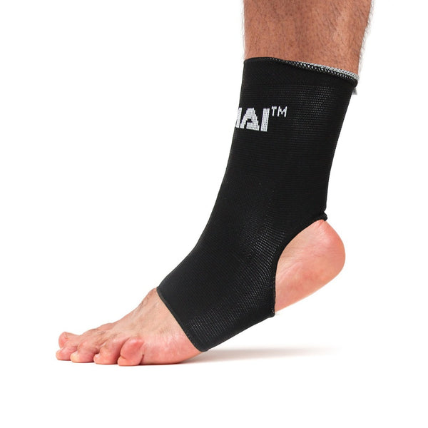 Premium Muay Thai Ankle Guard Side View