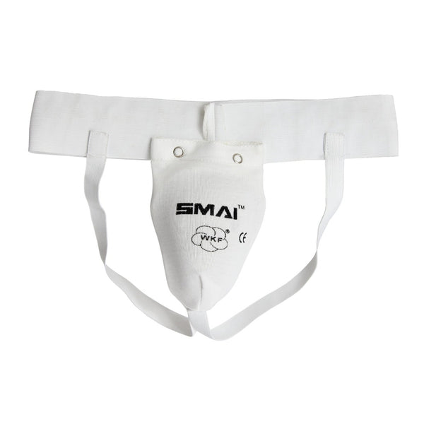 Male Groin Guard Karate - WKF Approved Front View