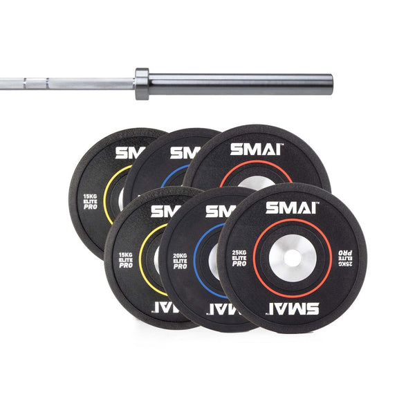 140kg Classic Lifter's Package including 20kg Barbell Weight Set