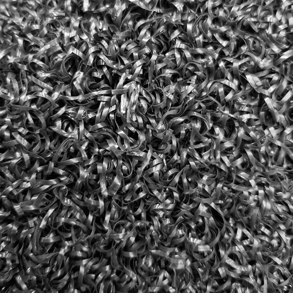Black Double Sled Turf Track - 2.4 x 12m close up of texture