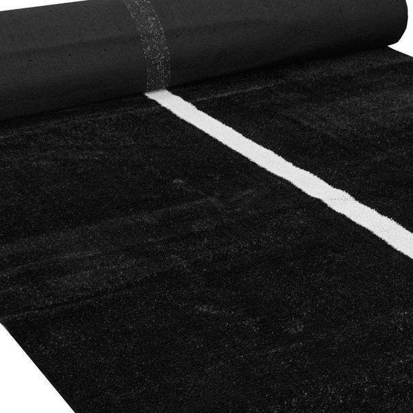 Black Double Sled Turf Track - 2.4 x 12m