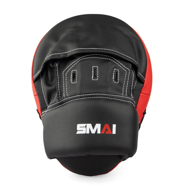 Focus Mitt - Syntec back view black and red