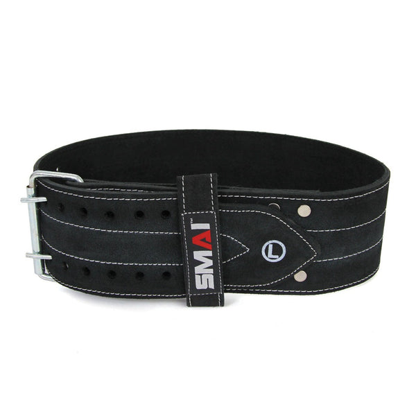 Weight Lifting Belt - Premium Suede Front View