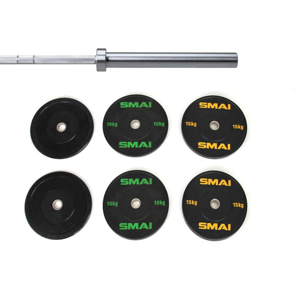 80kg Classic Lifter's Package including 20kg Barbell Weight Set