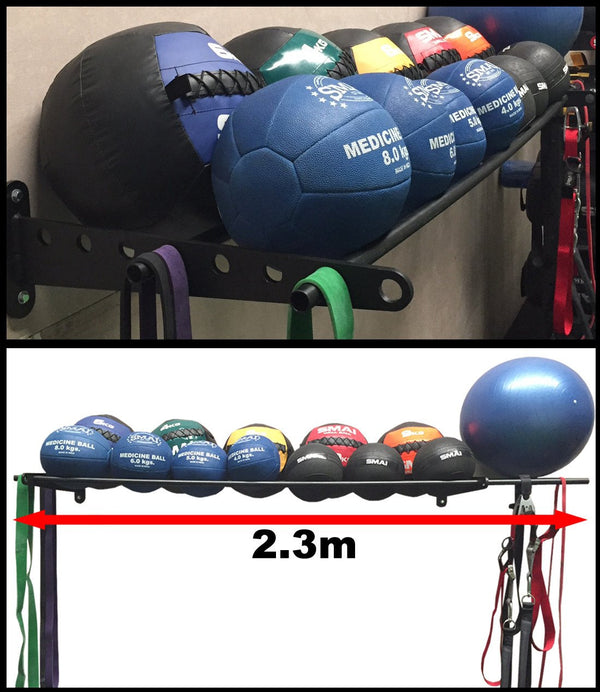 Wall Ball Rack Storage Wallball