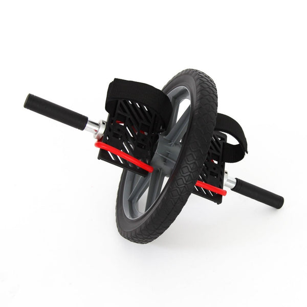 SMAI Power Ab Wheel Leaning on handle