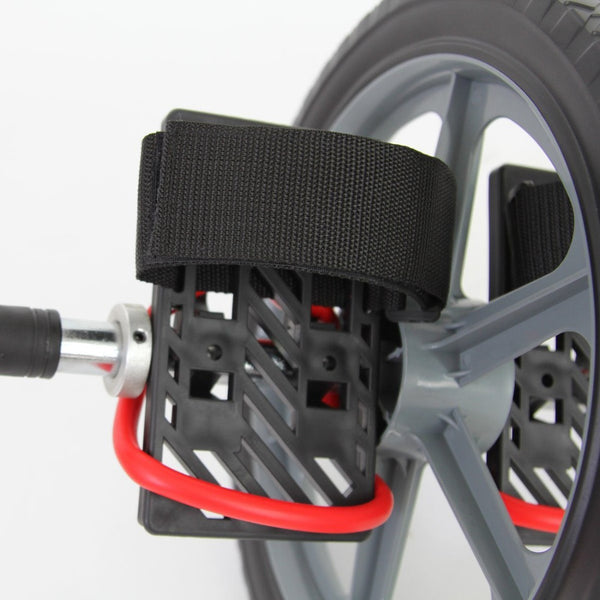 SMAI Power Ab Wheel Close up of foot strap