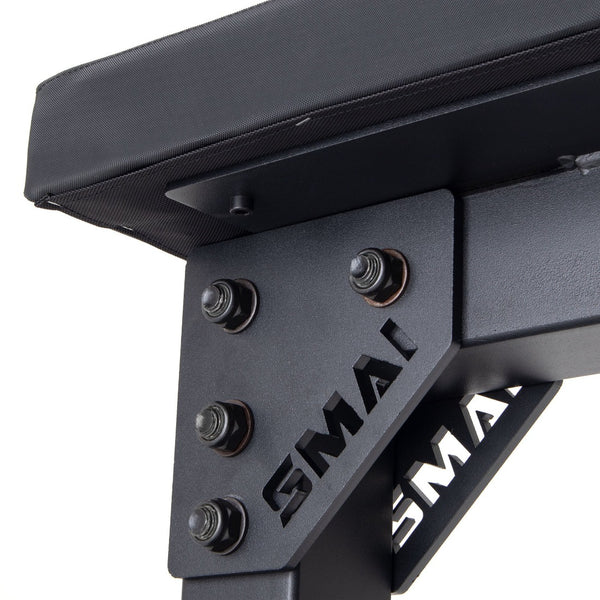 Heavy Duty Flat Bench - Standard close up of bolts