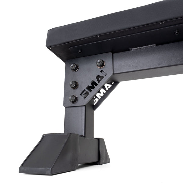 Heavy Duty Flat Bench - Standard  Close up of foot and bolts