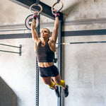 Wooden Gym Rings - Easy Straps Georgia Pryer