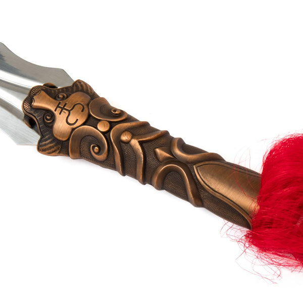 Spear - Ox Close up of handle details